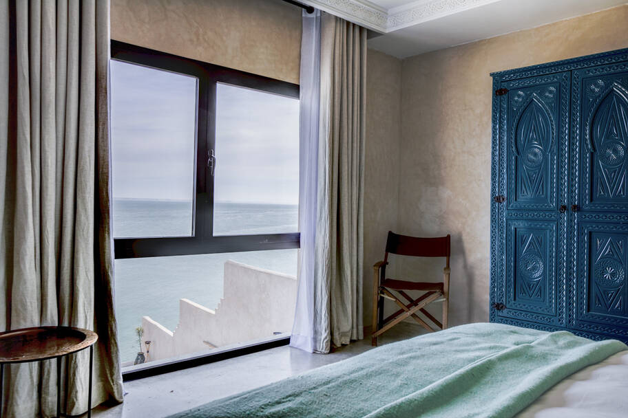 sea view bedroom private bathroom